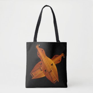 Dulcimer Musical Instruments Tote Bag