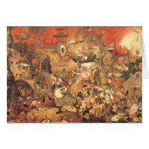 Dulle Griet  1564 Greeting Card
