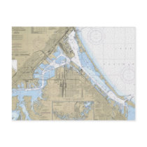 Duluth Minnesota Harbor nautical chart post card postcards by sailorpatp Duluth Minnesota Harbor nautical chart post card postcards
