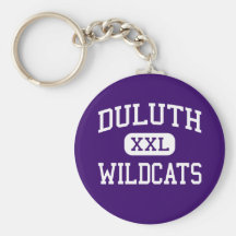 Duluth - Wildcats - High School - Duluth Georgia Key Chains