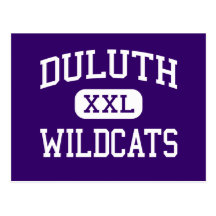 Duluth - Wildcats - High School - Duluth Georgia Postcards
