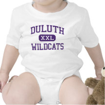 Duluth - Wildcats - High School - Duluth Georgia Bodysuits