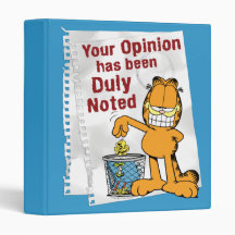 Duly Noted 3 Ring Binder