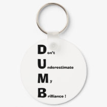 DUMB keychains