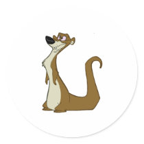 Dumb Weasel Sticker