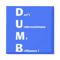 DUMB (white) magnets