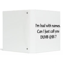 dumbass vinyl binders