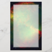 Dumbbell Nebula Space Green Flyer Design