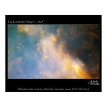 Dumbell Nebula M27 Hubble Telescope posters