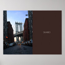 DUMBO at Dusk Poster