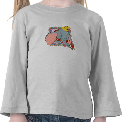 Dumbo Dumbo and Timot walking t-shirts