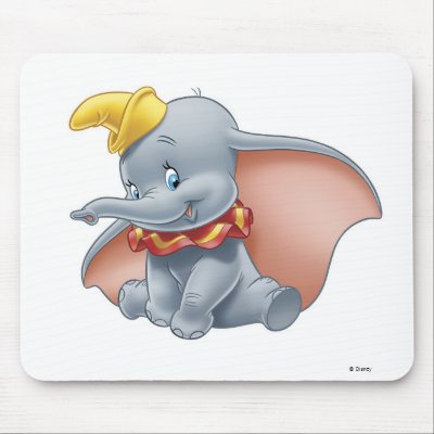 Dumbo Sitting mousepads