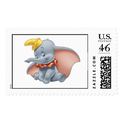 Dumbo Sitting postage