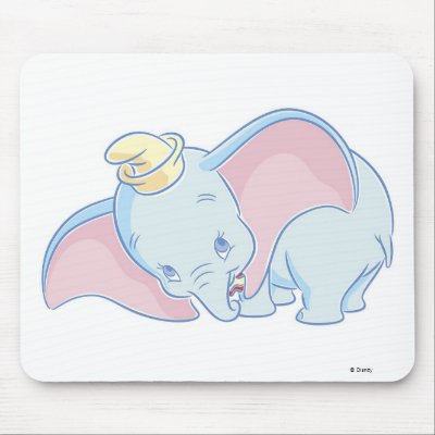 Dumbo standing mousepads