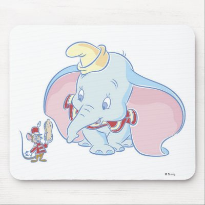 Dumbo's Dumbo and Timothy mousepads