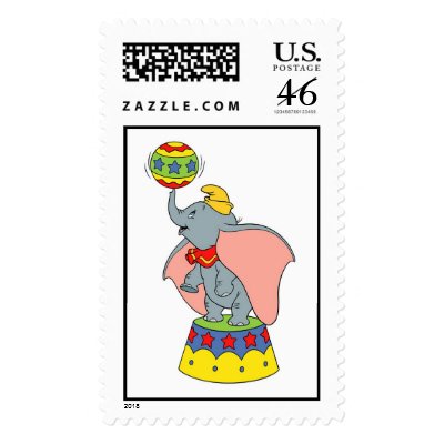 Dumbo's Jumbo Jr. Spinning a Ball postage