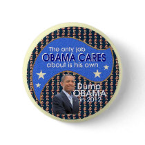 Dump Obama in 2012 Pinback Button