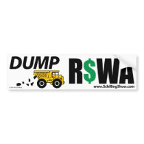 DUMP RSWA bumper stickers