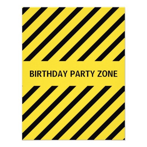 Dump Truck Construction Theme kids Birthday Party Custom Invitation