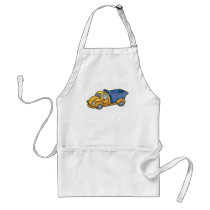 Dump Truck Kids Art Apron