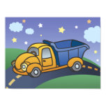 Dump Truck Kids Art posters