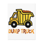 Dump Truck Postcard