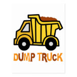 Dump Truck Postcard