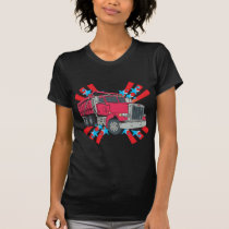 Dump Truck Stars t-shirts