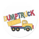 Dump Truck stickers by toddlersplace Dump Truck stickers