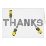 Dump Truck Thank You Card