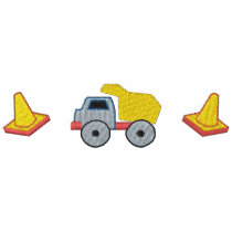 Dump Truck/ Traffic Cone embroidered shirts by ZazzleEmbroidery Dump Truck/ Traffic Cone embroidered shirts