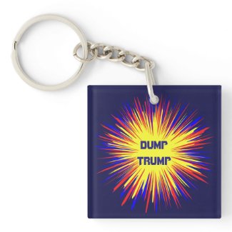 Dump Trump Acrylic Keychain