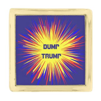 Dump Trump Political Lapel Pin