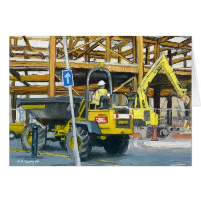 Dumper Truck, Cardiff, Wales, UK by artberry