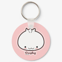 Dumpling Keychain by pandapad Dumpling Keychain