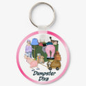 Dumpster Divas keychains by Spice Dumpster Divas keychains