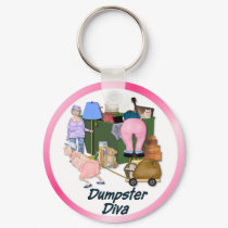 Dumpster Divas keychains by Spice Dumpster Divas keychains