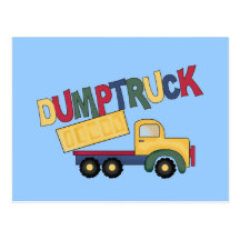 Dumptruck Tshirts and Gifts Post Cards