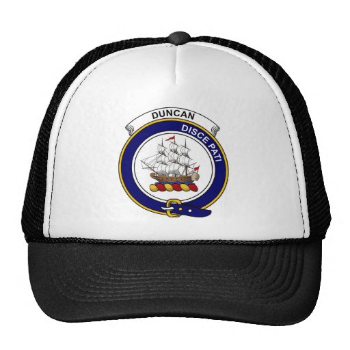 Duncan Clan Badge Trucker Hats