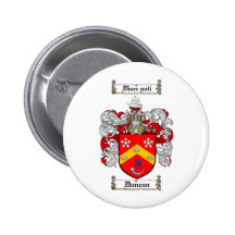 DUNCAN FAMILY CREST -  DUNCAN COAT OF ARMS BUTTONS