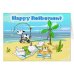 duncan on beach_Retirement Cards