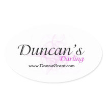 Duncan Oval Sticker