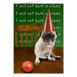 dunce card