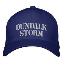 DUNDALK STORM Cap embroidered hats by fitriyani DUNDALK STORM Cap embroidered hats