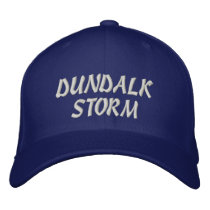 DUNDALK STORM Cap embroidered hats by fitriyani DUNDALK STORM Cap embroidered hats