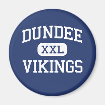 Dundee - Vikings - High School - Dundee Michigan Magnet