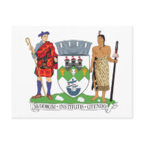 Dunedin Coat of Arms postcards by FlagTshirts Dunedin Coat of Arms postcards