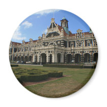 Dunedin Railway Station, New Zealand Fridge Magnets