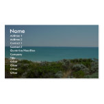 Dunes, Scrub And Sea Off Quinns Rocks Business Card