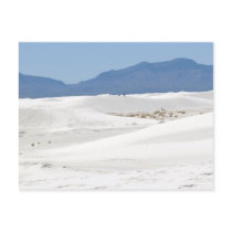Dunes with Mountain view postcards